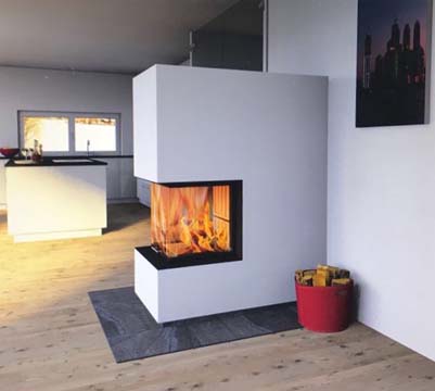 Kaminsysteme - Der Feuerraum